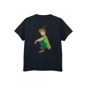 Peter Pan Boys Classic Cotton T-Shirt / Black